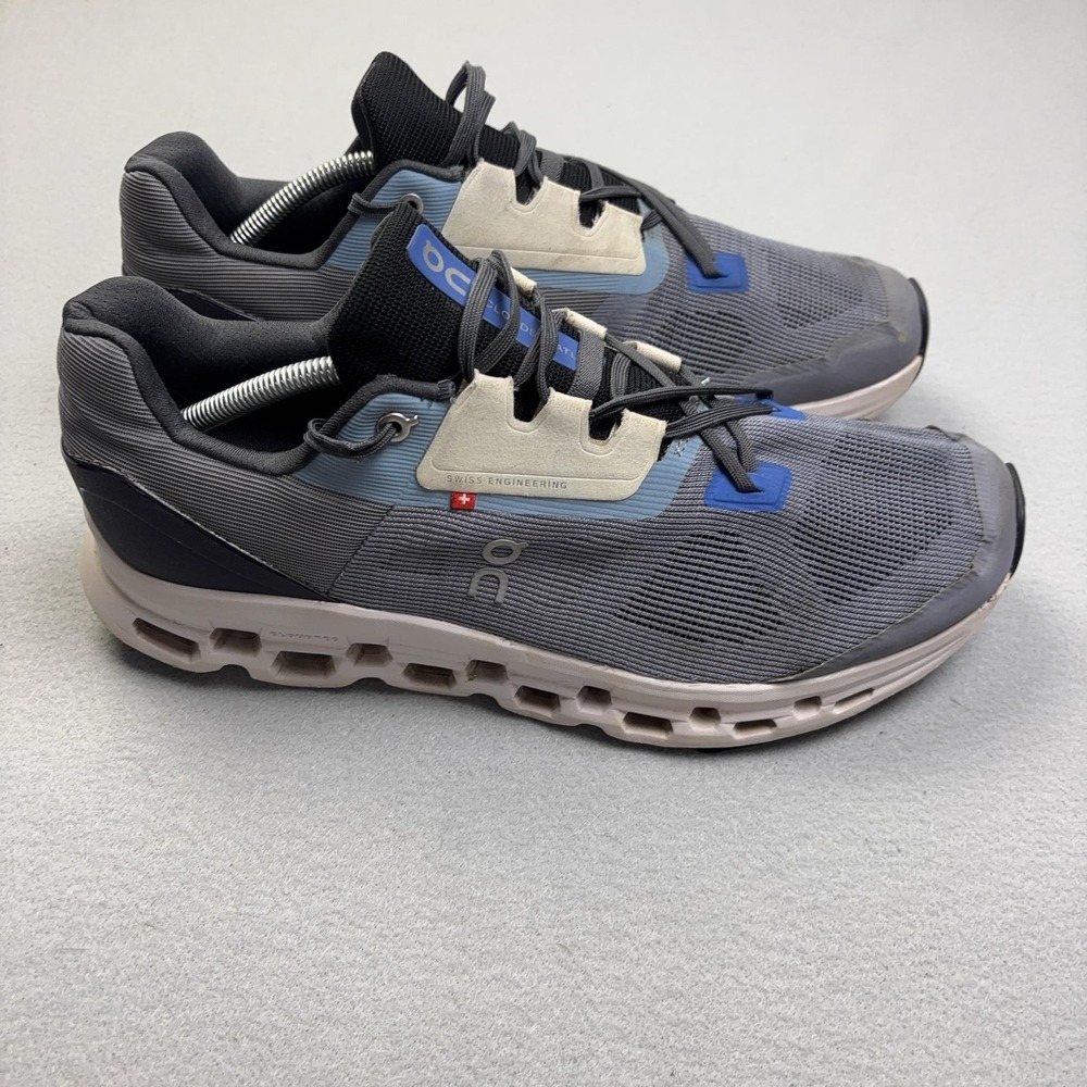 On Cloudstratus Shoes Mens Size 12.5 Multicolor Mesh CloudTec Running Sneakers